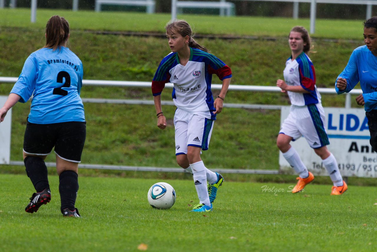 Bild 312 - B-Juniorinnen SV Henstedt Ulzburg - Frauen Bramfelder SV 3 : Ergebnis: 9:0